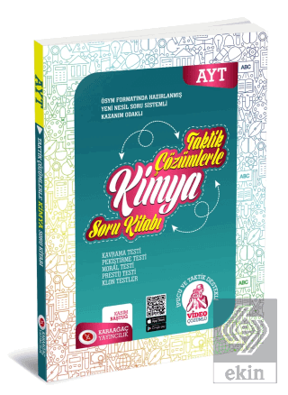 2023 Taktik Çözümlerle AYT Kimya Soru Kitabı Karaa