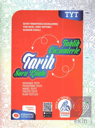 2023 Taktik Çözümlerle TYT Tarih Soru Kitabı Karaa