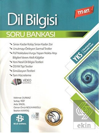 2023 TYT AYT Dil Bilgisi Soru Bankası Bilgi Sarmal