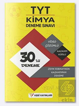 2023 TYT Kimya ÖSYM Formatında Video Çözümlü Yeni