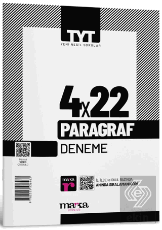 2023 TYT Paragraf 4 Deneme Tamamı Video Çözümlü Ma