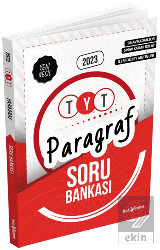 2023 TYT Paragraf Soru Bankası