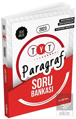 2023 TYT Paragraf Soru Bankası