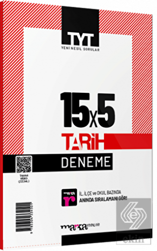 2023 TYT Tarih 15 Deneme Tamamı Video Çözümlü Mark
