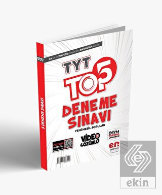 2023 TYT Top 5 Deneme Sınavı Lider Yayınları