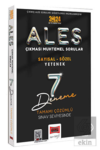 2024 ALES Çıkması Muhtemel Sorular Tamamı Çözümlü