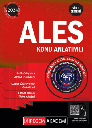 2024 ALES Konu Anlatımlı