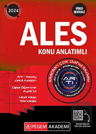 2024 ALES Konu Anlatımlı