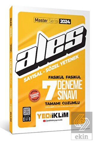 2024 ALES Sayısal - Sözel Yetenek Fasikül Fasikül