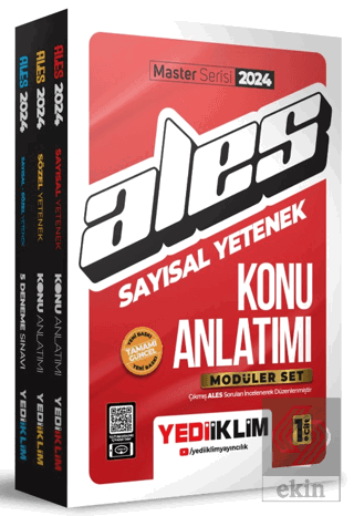 2024 ALES Sayısal Yetenek Konu Anlatımı Modüler Se