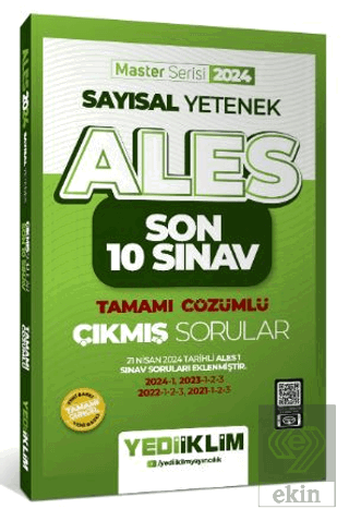 2024 ALES Sayısal Yetenek Son 10 Sınav Tamamı Çözümlü Çıkmış Sorular