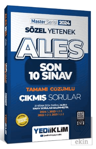 2024 ALES Sözel Yetenek Son 10 Sınav Tamamı Çözümlü Çıkmış Sorular