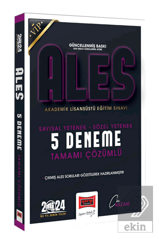 2024 ALES Vip Sayısal-Sözel Yetenek Tamamı Detaylı