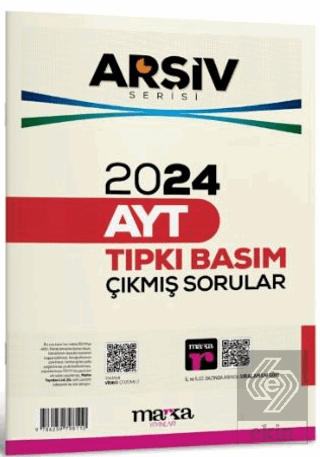 2024 AYT Arşiv Serisi Çıkmış Sorular Tamamı Video Çözümlü Kollektif Ma