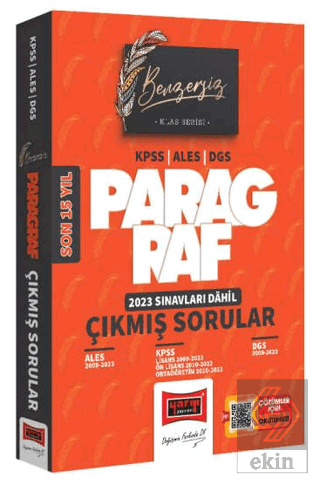 2024 Benzersiz Paragraf KPSS-ALES-DGS Son 15 Yıl Ç