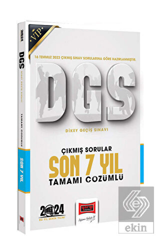 2024 DGS Çıkmış Sorular Tamamı Çözümlü Son 7 Yıl (