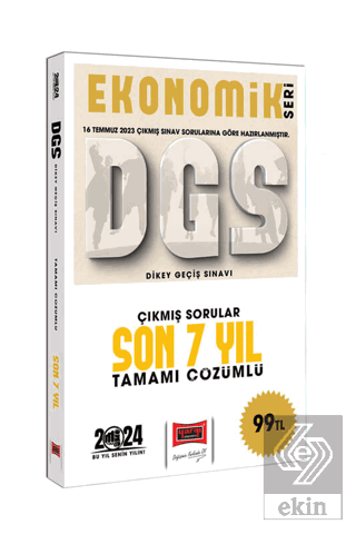 2024 DGS Ekonomik Seri Çıkmış Sorular Tamamı Çözüm