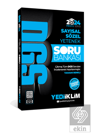 2024 DGS Sayısal-Sözel Yetenek Soru Bankası