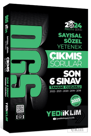 2024 DGS Sayısal Sözel Yetenek Tamamı Çözümlü Son