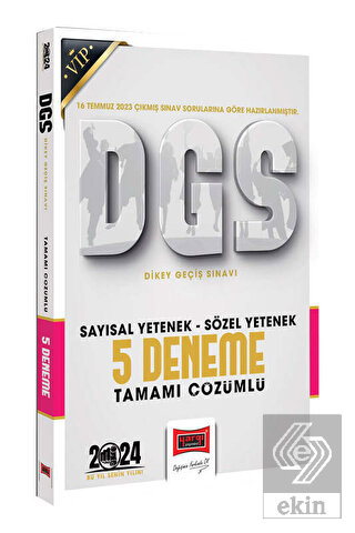 2024 DGS Sözel Sayısal Bölüm Tamamı Çözümlü 5 Dene
