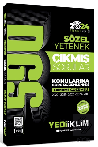 2024 DGS Sözel Yetenek Tamamı Çözümlü Konularına G