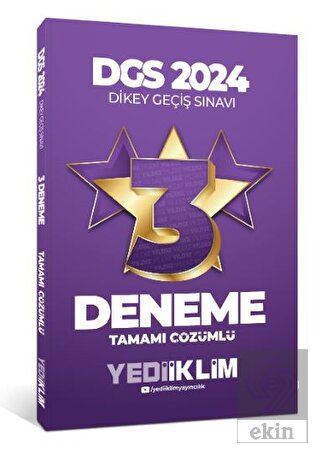 2024 DGS Tamamı Çözümlü 3 Deneme