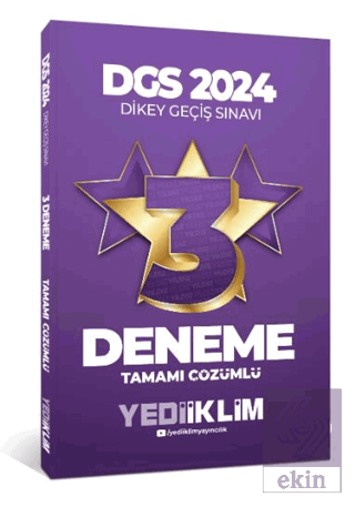 2024 DGS Tamamı Çözümlü 3 Deneme