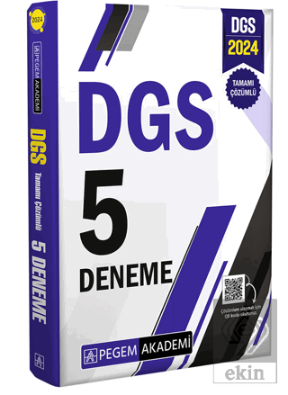 2024 DGS Tamamı Çözümlü 5 Deneme