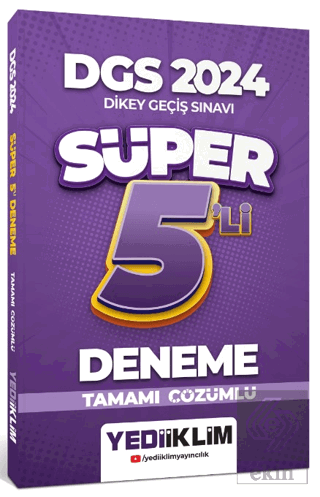 2024 DGS Tamamı Çözümlü Süper 5'li Deneme
