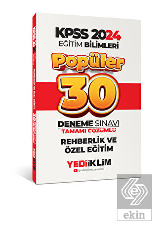 2024 Eğitim Bilimleri Rehberlik-Özel Eğitim Popüle