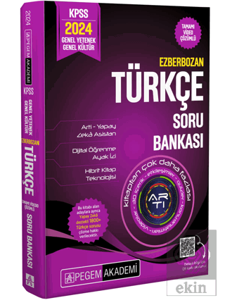 2024 Ezberbozan KPSS Genel Yetenek Genel Kültür Tü