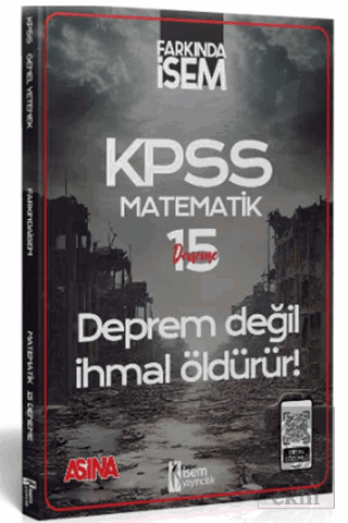 2024 Farkında İsem KPSS Aşina Matematik 15 Deneme