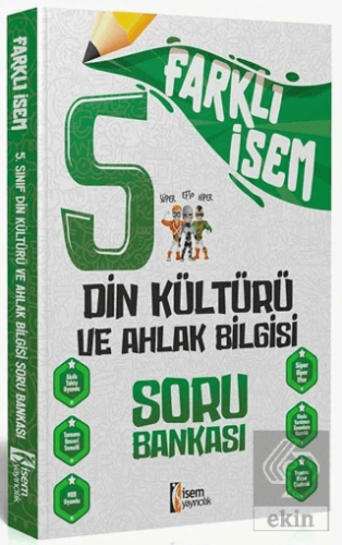 2024 Farklı İsem 5. Sınıf Din Kültürü ve Ahlak Bil