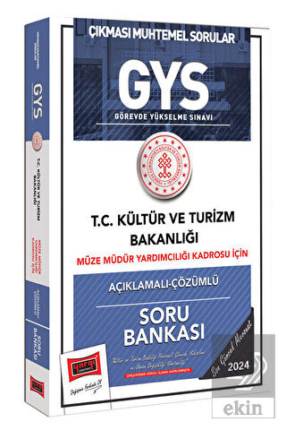 2024 GYS Kültür ve Turizm Bakanlığı Müze Müdür Yar