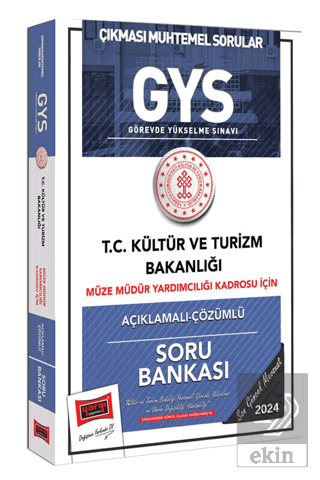 2024 GYS Kültür ve Turizm Bakanlığı Müze Müdür Yar