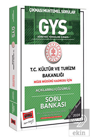 2024 GYS Kültür ve Turizm Bakanlığı Müze Müdürü Ka