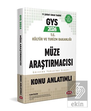 2024 GYS T.C Kültür Ve Turizm Bakanlığı Müze Araşt