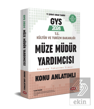 2024 GYS T.C Kültür Ve Turizm Bakanlığı Müze Müdür