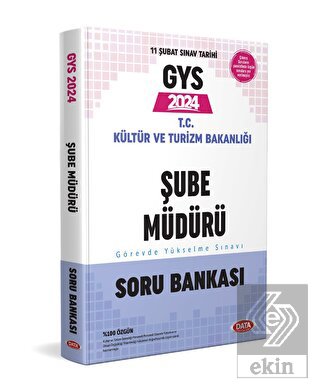2024 GYS T.C Kültür Ve Turizm Bakanlığı Şube Müdür