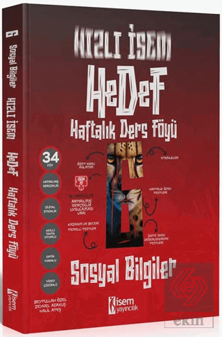 2024 Hızlı İsem Hedef 6. Sınıf Sosyal Bilgiler Haf