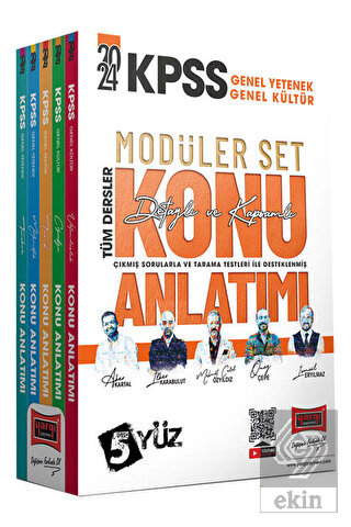 2024 KPSS 5Yüz Ekibi GK-GY Tüm Dersler Konu Anlatı