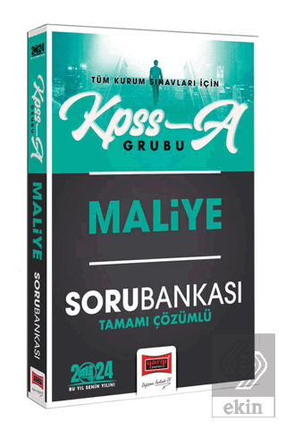 2024 KPSS A Grubu Maliye Soru Bankası