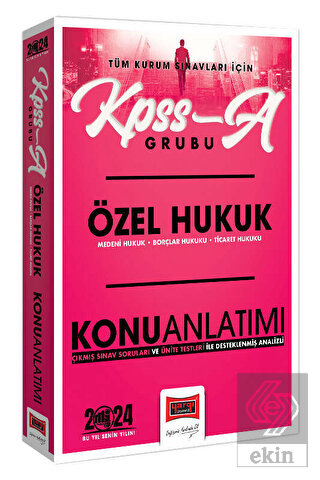 2024 KPSS A Grubu ve Tüm Kurum Sınavları İçin Özel