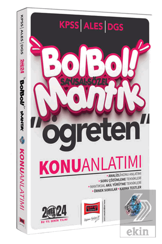 2024 KPSS ALES DGS Bol Bol Öğreten Sayısal Sözel M