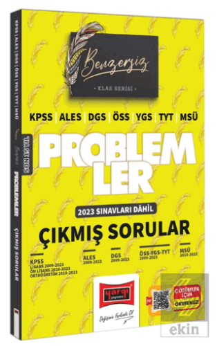 2024 KPSS ALES DGS ÖSS YGS TYT MSÜ Benzersiz Probl