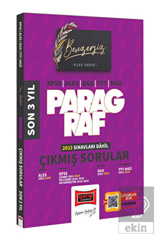 2024 KPSS ALES DGS TYT MSÜ Benzersiz Paragraf Son