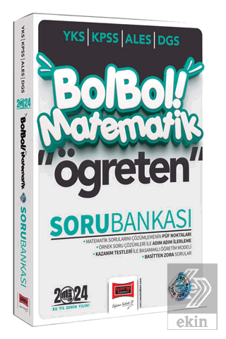 2024 KPSS ALES DGS YKS Bol Bol Öğreten Adım Adım M