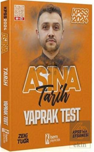2024 KPSS Aşina Tarih Yaprak Test