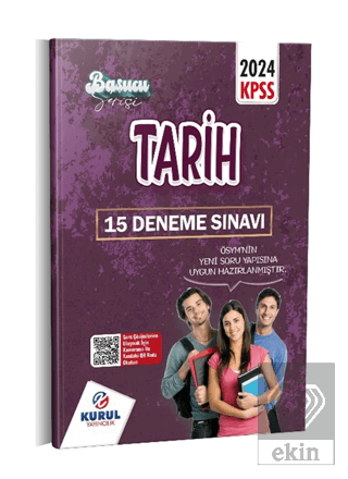 2024 KPSS Başucu Serisi Tarih Çözümlü 15 Deneme Sı