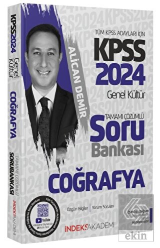 2024 KPSS Coğrafya Soru Bankası Çözümlü